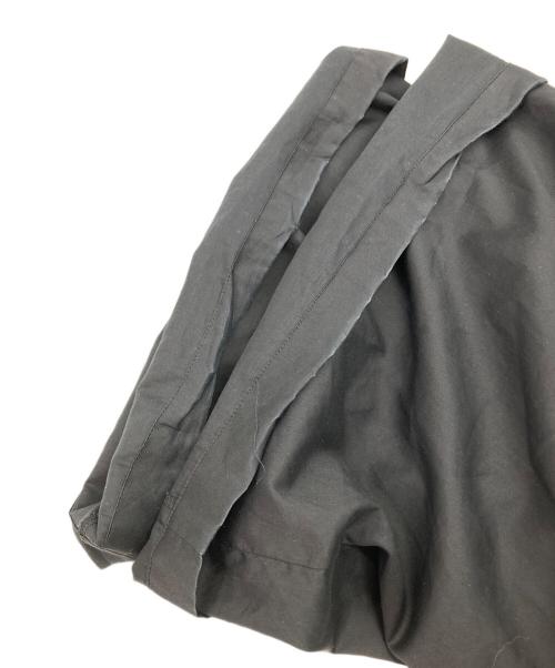 Graphpaper（グラフペーパー）Graphpaper (グラフペーパー) Silicon Poplin All In One ブラックの古着・服飾アイテム