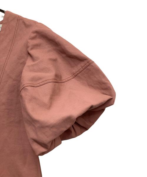 LEE MATHEWS（リー マシュー）lee mathews (リー マシュー) 半袖ワンピース ピンクの古着・服飾アイテム