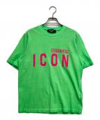 DSQUARED2ディースクエアード）の古着「BE ICON Cool Fit Tee」｜グリーン