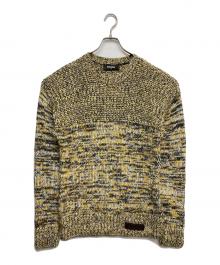 DSQUARED2（ディースクエアード）の古着「クルーネックニット」｜イエロー