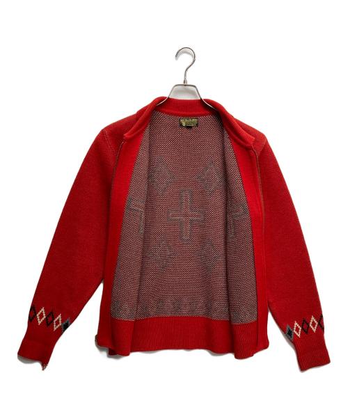 STYLE EYES（スタイルアイズ）STYLE EYES (スタイルアイズ) ジップアップジャケット レッド サイズ:40Rの古着・服飾アイテム
