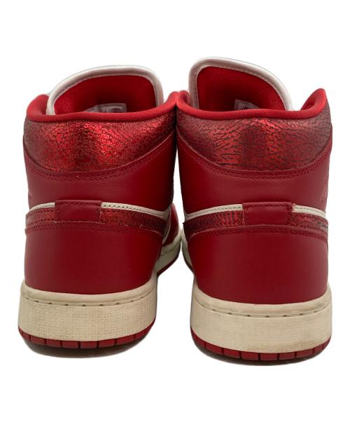 NIKE（ナイキ）NIKE (ナイキ) WMNS AIR JORDAN 1 MID SE スニーカー レッド サイズ:28.5の古着・服飾アイテム