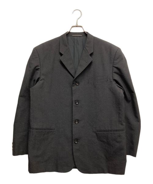 COMME des GARCONS HOMME（コムデギャルソン オム）COMME des GARCONS HOMME (コムデギャルソン オム) 田中オム4Bジャケット ブラック サイズ:Mの古着・服飾アイテム