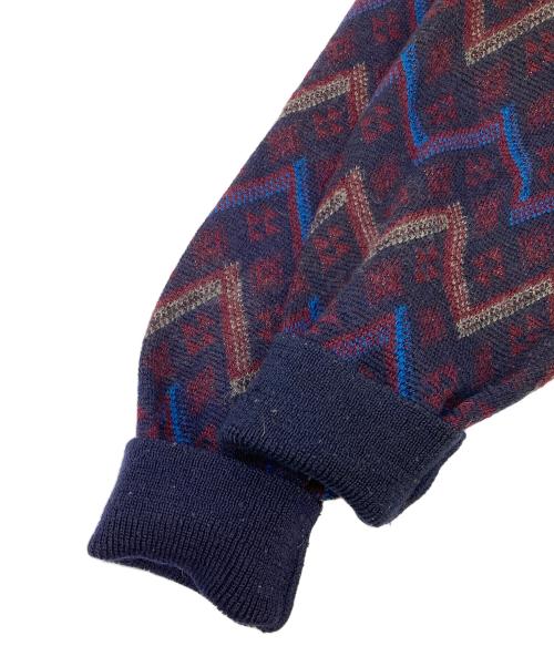 GIVENCHY MONSIEUR（ジバンシイ ムッシュ）GIVENCHY MONSIEUR (ジバンシイ ムッシュ) ウールニット ネイビー サイズ:Mの古着・服飾アイテム