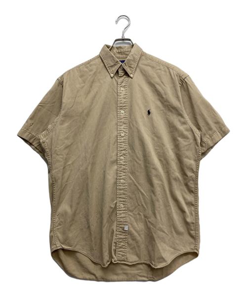 POLO RALPH LAUREN（ポロ・ラルフローレン）POLO RALPH LAUREN (ポロ・ラルフローレン) 半袖シャツ ブラウン サイズ:Mの古着・服飾アイテム