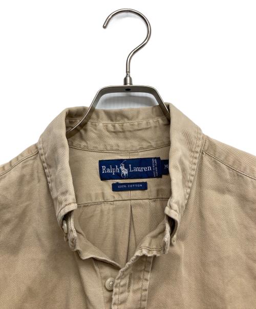 POLO RALPH LAUREN（ポロ・ラルフローレン）POLO RALPH LAUREN (ポロ・ラルフローレン) 半袖シャツ ブラウン サイズ:Mの古着・服飾アイテム