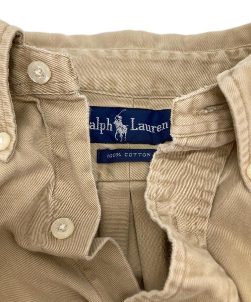 POLO RALPH LAUREN（ポロ・ラルフローレン）POLO RALPH LAUREN (ポロ・ラルフローレン) 半袖シャツ ブラウン サイズ:Mの古着・服飾アイテム