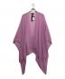 EMPORIO ARMANI（エンポリオ アルマーニ）の古着「プリーツシアーポンチョ」｜パープル