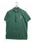 POLO RALPH LAUREN（ポロ・ラルフローレン）の古着「オリジナルフィットポロベアポロシャツ」｜グリーン