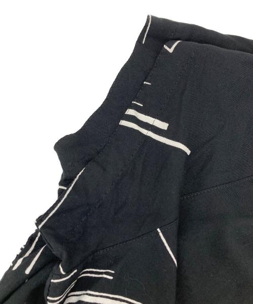 Daccord（ダコルド）Daccord (ダコルド) プルオーバーショートスリーブシャツ ホワイト×ブラック サイズ:1Xの古着・服飾アイテム