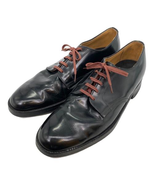 U'S NAVY（ユーエスネイビー）U'S NAVY (ユーエスネイビー) レザーサービスシューズ ブラック サイズ:9 1/2の古着・服飾アイテム
