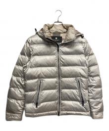 BLACK LABEL CRESTBRIDGE（ブラックレーベル クレストブリッジ）の古着「ダウンジャケット」｜シルバー
