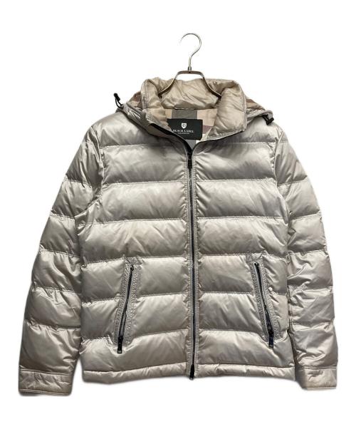 BLACK LABEL CRESTBRIDGE（ブラックレーベル クレストブリッジ）BLACK LABEL CRESTBRIDGE (ブラックレーベル クレストブリッジ) ダウンジャケット シルバー サイズ:Lの古着・服飾アイテム