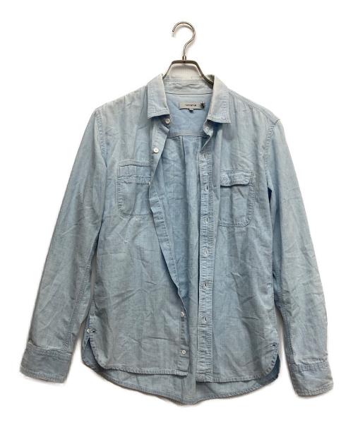 nonnative（ノンネイティブ）nonnative (ノンネイティブ) シャンブレーシャツ ブルー サイズ:2の古着・服飾アイテム