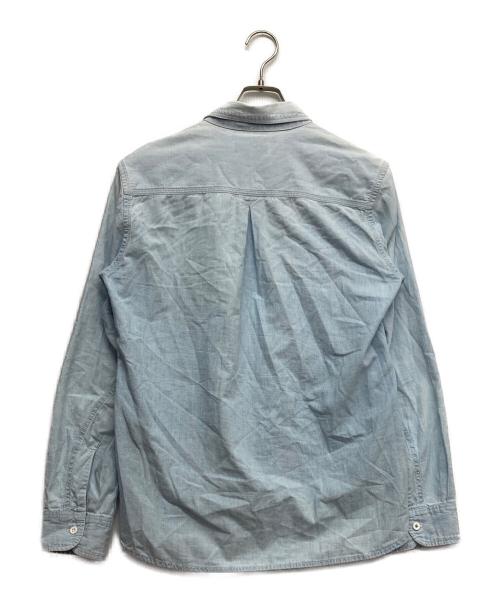 nonnative（ノンネイティブ）nonnative (ノンネイティブ) シャンブレーシャツ ブルー サイズ:2の古着・服飾アイテム