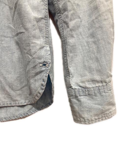nonnative（ノンネイティブ）nonnative (ノンネイティブ) シャンブレーシャツ ブルー サイズ:2の古着・服飾アイテム