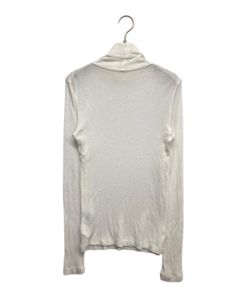 RIM.ARK（リムアーク）RIM.ARK (リムアーク) Standard turtleneck cut tops ホワイト サイズ:FREEの古着・服飾アイテム