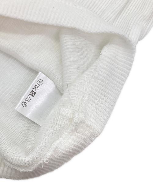 RIM.ARK（リムアーク）RIM.ARK (リムアーク) Standard turtleneck cut tops ホワイト サイズ:FREEの古着・服飾アイテム