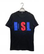DIESELディーゼル）の古着「プリントTシャツ」｜ブラック