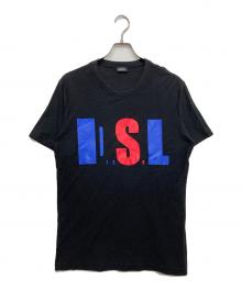 DIESEL（ディーゼル）の古着「プリントTシャツ」｜ブラック