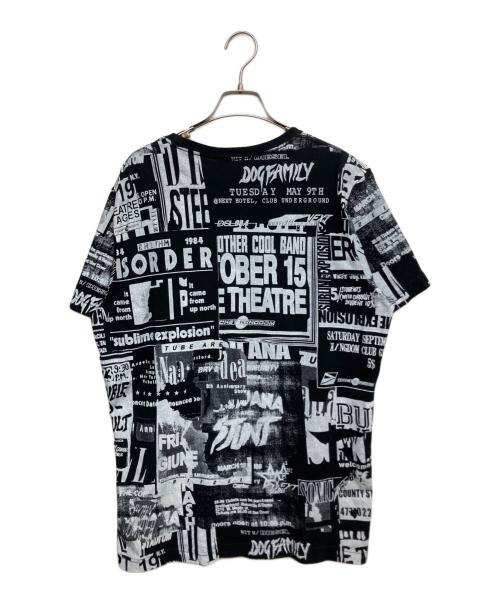 DIESEL（ディーゼル）DIESEL (ディーゼル) プリントTシャツ ブラック サイズ:Lの古着・服飾アイテム