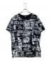 DIESEL（ディーゼル）の古着「プリントTシャツ」｜ブラック