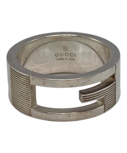 GUCCI（グッチ）GUCCI (グッチ) ブランデッドGリング シルバー サイズ:12の古着・服飾アイテム