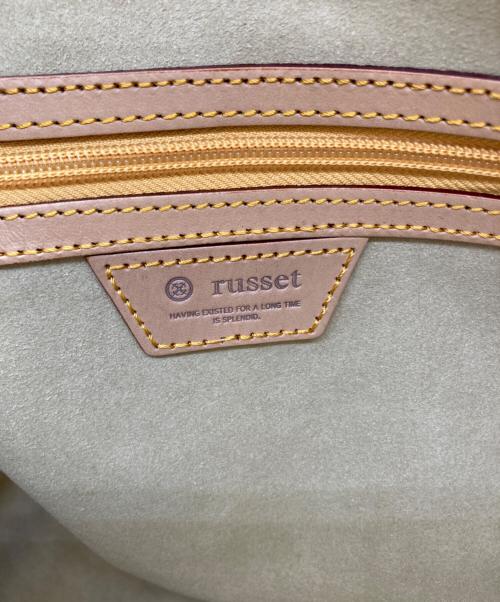 russet（ラシット）russet (ラシット) ハンドバッグ ベージュの古着・服飾アイテム