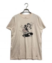 DISNEY×COACH（ディズニー×コーチ）の古着「半袖Tシャツ」｜アイボリー