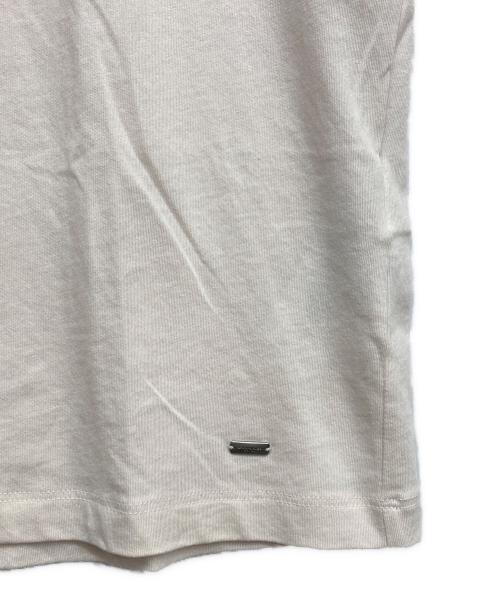 DISNEY（ディズニー）Disney (ディズニー) COACH (コーチ) 半袖Tシャツ アイボリー サイズ:XSの古着・服飾アイテム