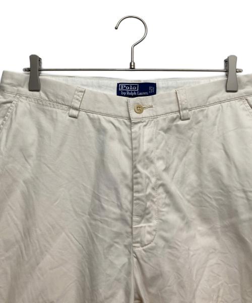 POLO RALPH LAUREN（ポロ・ラルフローレン）POLO RALPH LAUREN (ポロ・ラルフローレン) PROSPECT PANT ホワイト サイズ:33×32の古着・服飾アイテム