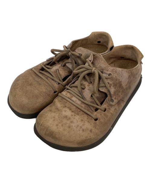 BIRKENSTOCK（ビルケンシュトック）BIRKENSTOCK (ビルケンシュトック) MONTANA スエードシューズ ベージュ サイズ:270の古着・服飾アイテム
