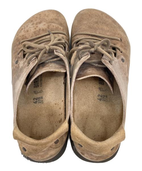 BIRKENSTOCK（ビルケンシュトック）BIRKENSTOCK (ビルケンシュトック) MONTANA スエードシューズ ベージュ サイズ:270の古着・服飾アイテム