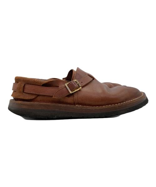 TOKYO SANDAL（トウキョウサンダル）TOKYO SANDAL (トウキョウサンダル) HEEL-HOLD SLIP -ON ブラウン サイズ:9の古着・服飾アイテム