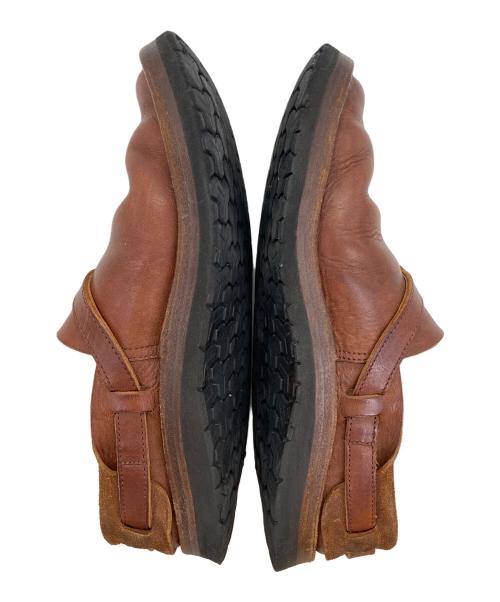 TOKYO SANDAL（トウキョウサンダル）TOKYO SANDAL (トウキョウサンダル) HEEL-HOLD SLIP -ON ブラウン サイズ:9の古着・服飾アイテム
