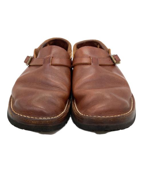 TOKYO SANDAL（トウキョウサンダル）TOKYO SANDAL (トウキョウサンダル) HEEL-HOLD SLIP -ON ブラウン サイズ:9の古着・服飾アイテム
