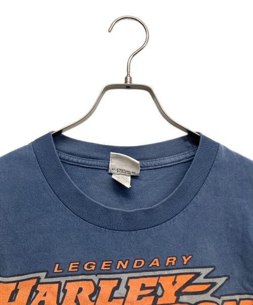 HARLEY-DAVIDSON（ハーレーダビッドソン）HARLEY-DAVIDSON (ハーレーダビッドソン) ルーニー・テューンズ プリントTシャツ ネイビー サイズ:XLの古着・服飾アイテム