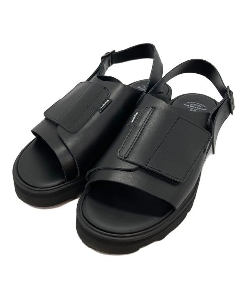 foot the coacher（フットザコーチャー）foot the coacher (フットザコーチャー) Graphpaper (グラフペーパー) VELCRO SANDALS ブラック サイズ:8 1/2の古着・服飾アイテム