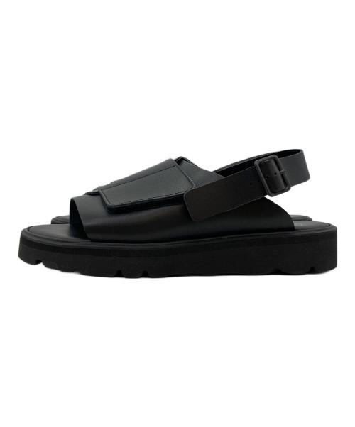 foot the coacher（フットザコーチャー）foot the coacher (フットザコーチャー) Graphpaper (グラフペーパー) VELCRO SANDALS ブラック サイズ:8 1/2の古着・服飾アイテム