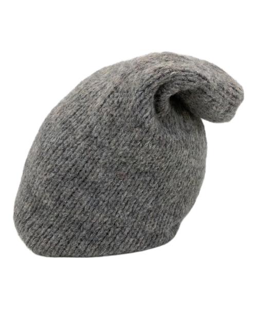 kijima takayuki（キジマタカユキ）KIJIMA TAKAYUKI (キジマタカユキ) OVERSIZE WATCH CAP グレーの古着・服飾アイテム