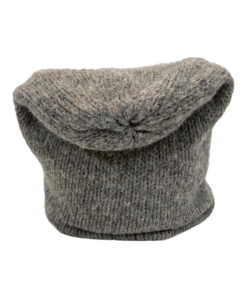 kijima takayuki（キジマタカユキ）KIJIMA TAKAYUKI (キジマタカユキ) OVERSIZE WATCH CAP グレーの古着・服飾アイテム