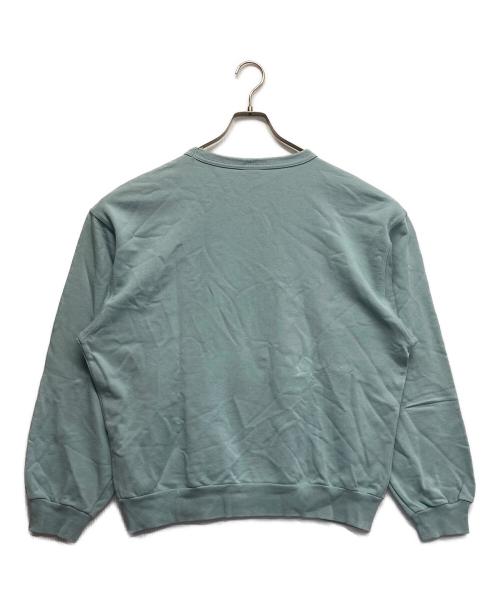 DRIES VAN NOTEN（ドリスヴァンノッテン）DRIES VAN NOTEN (ドリスヴァンノッテン) クルーネックスウェット ブルー サイズ:Sの古着・服飾アイテム