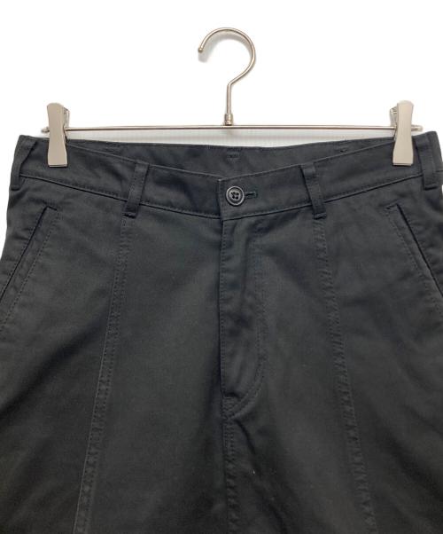 BLACK COMME des GARCONS（ブラックコムデギャルソン）BLACK COMME des GARCONS (ブラックコムデギャルソン) コットンポロサルエルパンツ ブラック サイズ:XSの古着・服飾アイテム