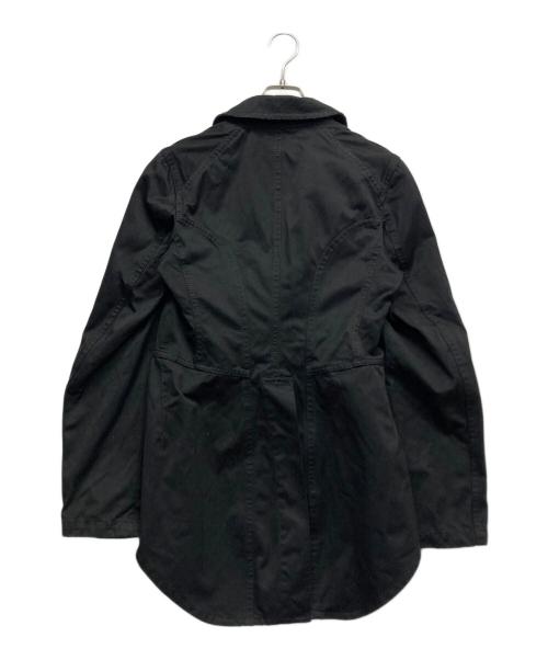 BLACK COMME des GARCONS（ブラックコムデギャルソン）BLACK COMME des GARCONS (ブラックコムデギャルソン) 2B燕尾ジャケット ブラック サイズ:Mの古着・服飾アイテム