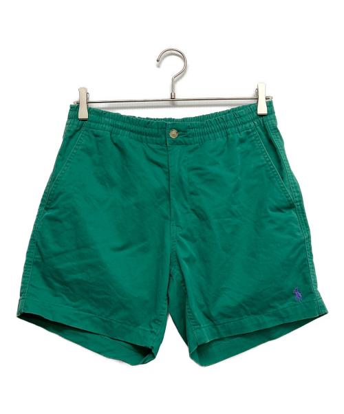 POLO RALPH LAUREN（ポロ・ラルフローレン）POLO RALPH LAUREN (ポロ・ラルフローレン) ハーフパンツ グリーン サイズ:Ｓの古着・服飾アイテム