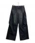 philtheory（フィルセオリー）の古着「Ripstop docking denim pants」｜ブラック