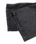 中古・古着 philtheory (フィルセオリー) Ripstop docking denim pants ブラック サイズ:2：8000円