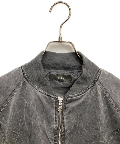 CLEL（クレイル）CLEL (クレイル) ジップアップジャケット グレー サイズ:Sの古着・服飾アイテム
