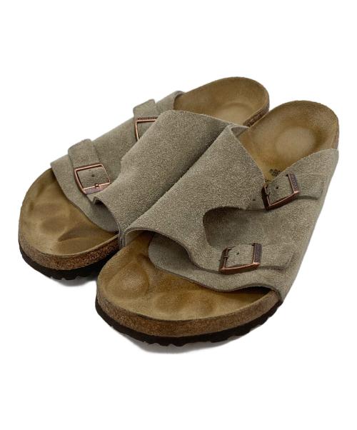 BIRKENSTOCK（ビルケンシュトック）BIRKENSTOCK (ビルケンシュトック) チューリッヒ サンダル ベージュ サイズ:44の古着・服飾アイテム
