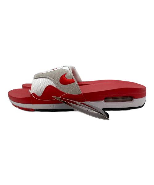 NIKE（ナイキ）NIKE (ナイキ) AIR MAX 1 SLIDE ホワイト サイズ:27 未使用品の古着・服飾アイテム